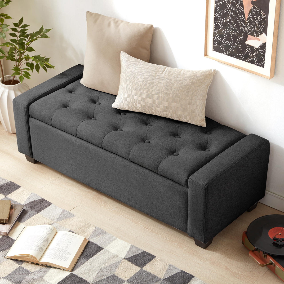 48" Ottoman with Storage