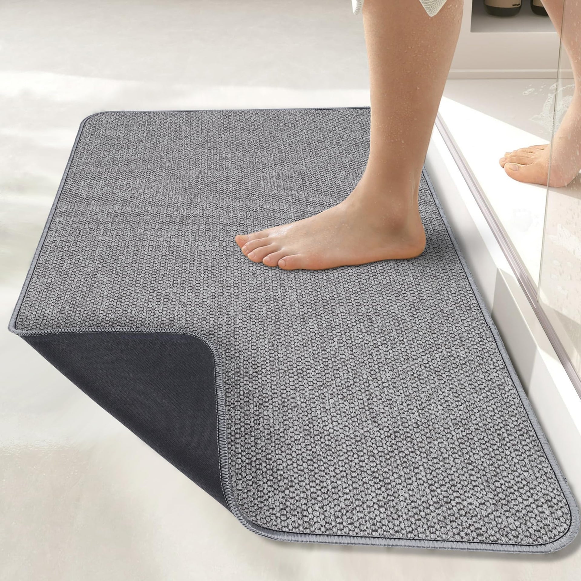 Bath Mat Ultra Thin Bathroom Rugs