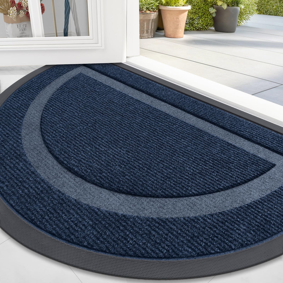 Half Circle Front Door Mat Outside 71x47 All