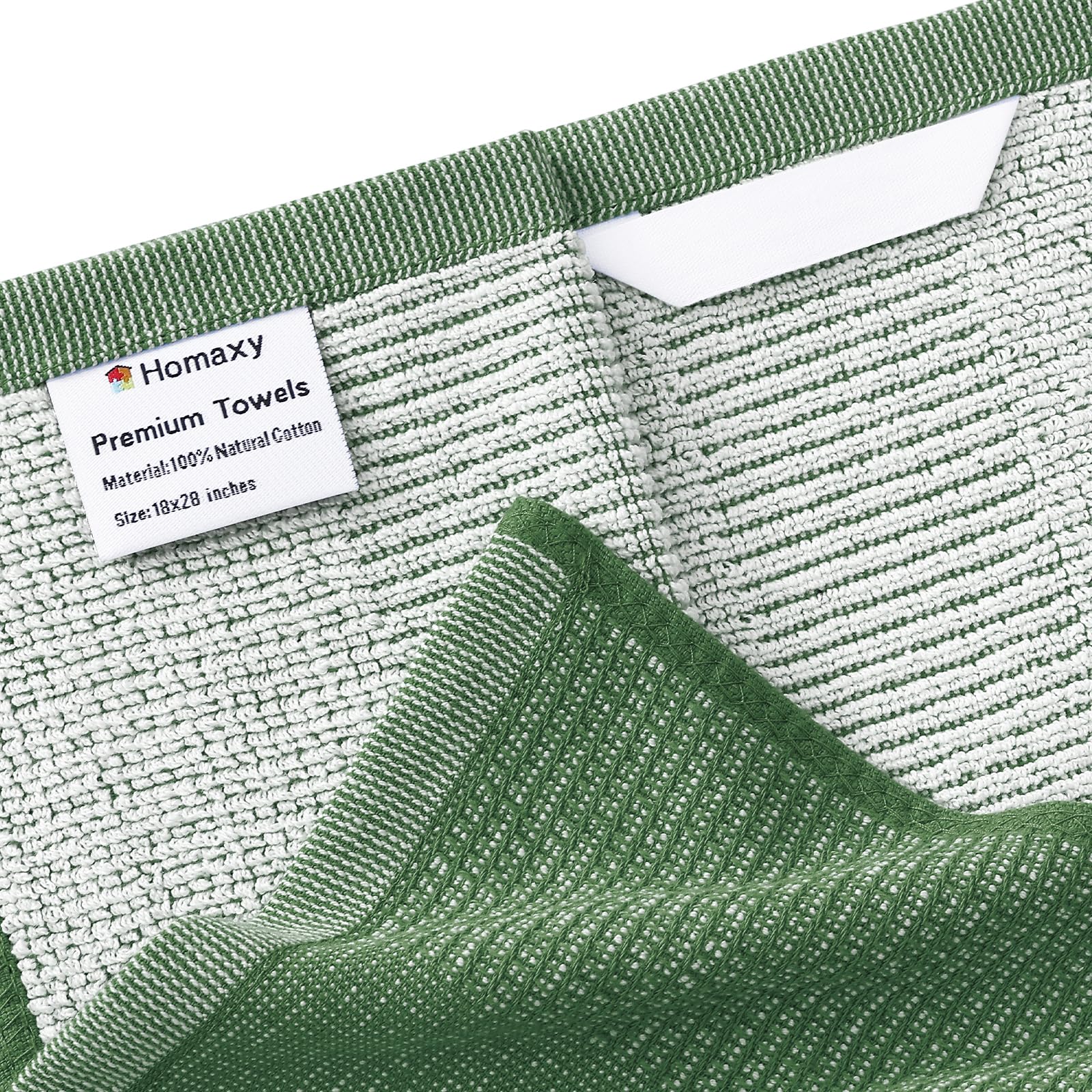 380 GSM Cotton Premium Kitchen Towels 6 Pack (6 Count)