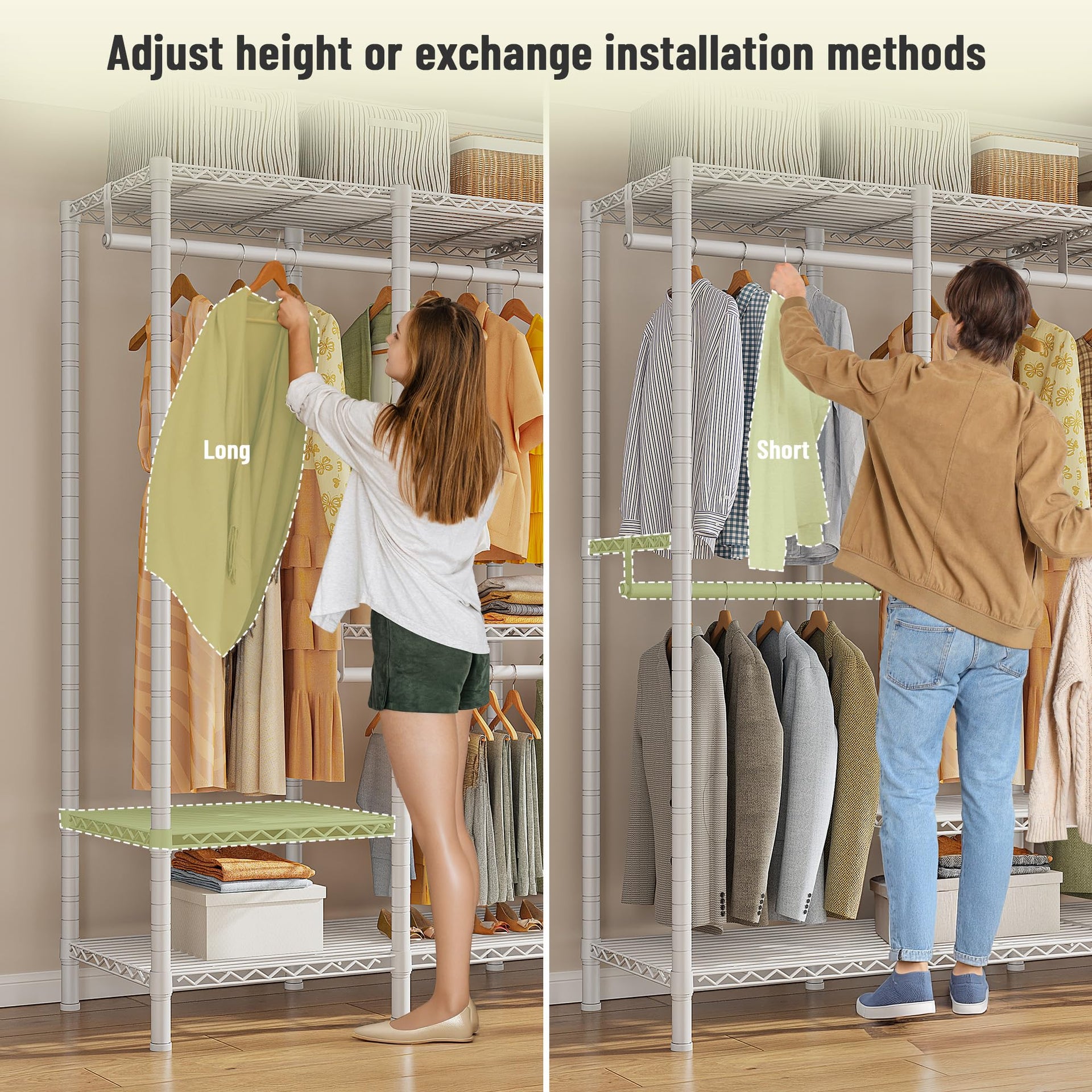 Heavy Duty Clothes Rack
