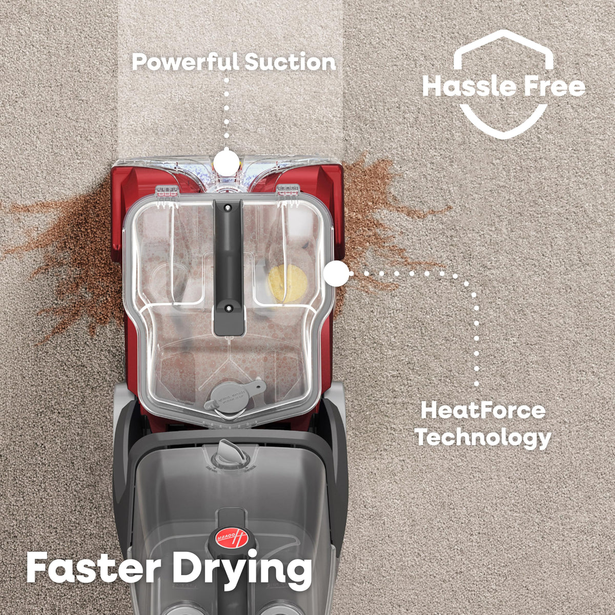 PowerScrub Deluxe Carpet Cleaner Machine