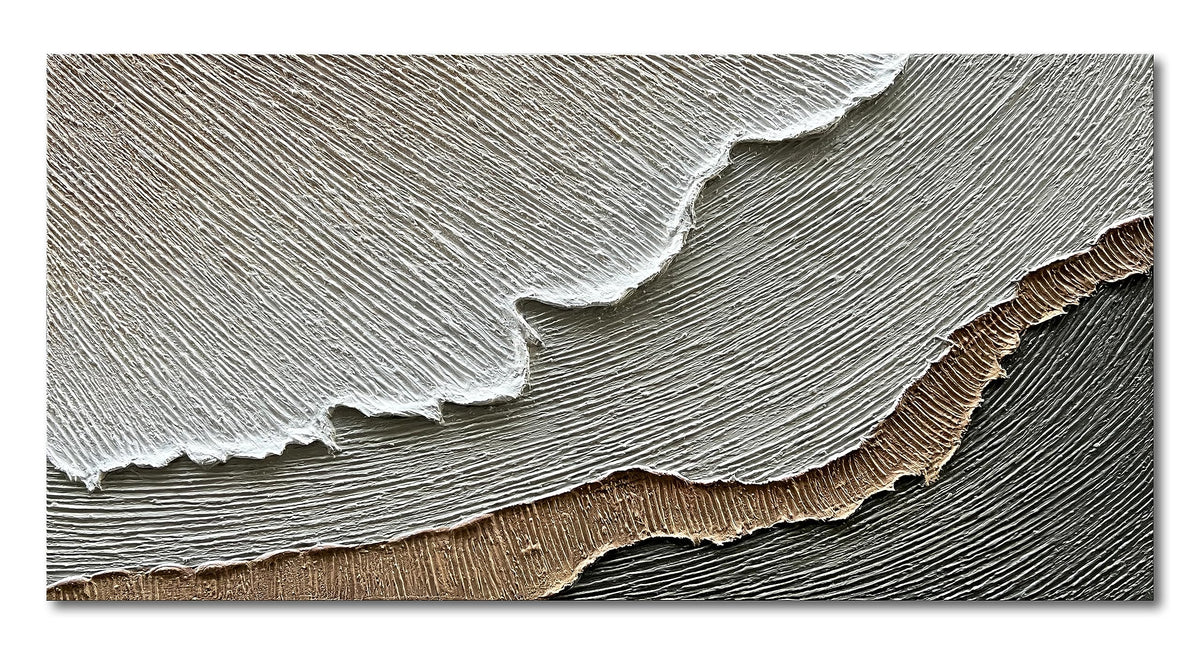 Thick Texture Abstract Oil Painting Hand
