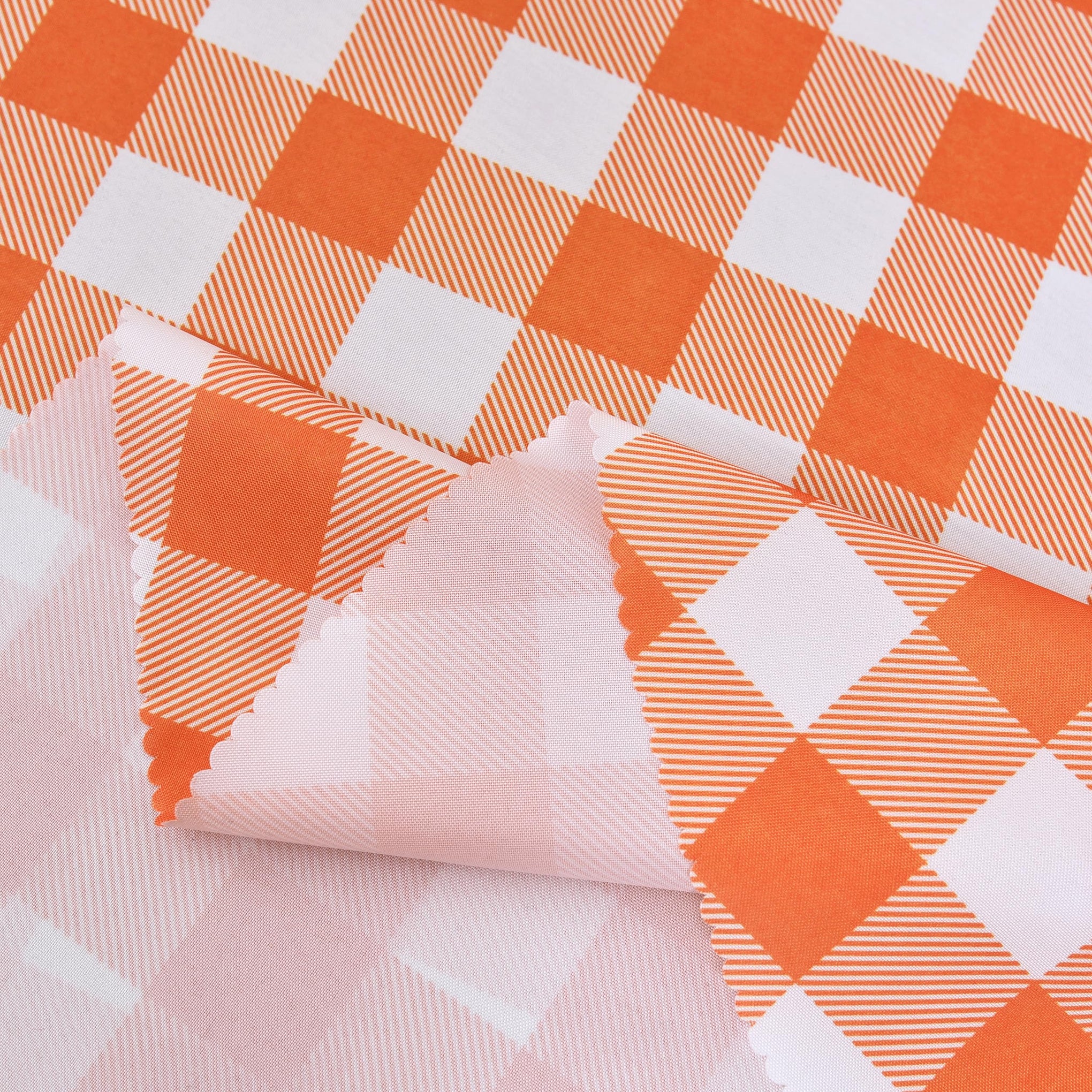 Waterproof Plaid Tablecloth Fabric