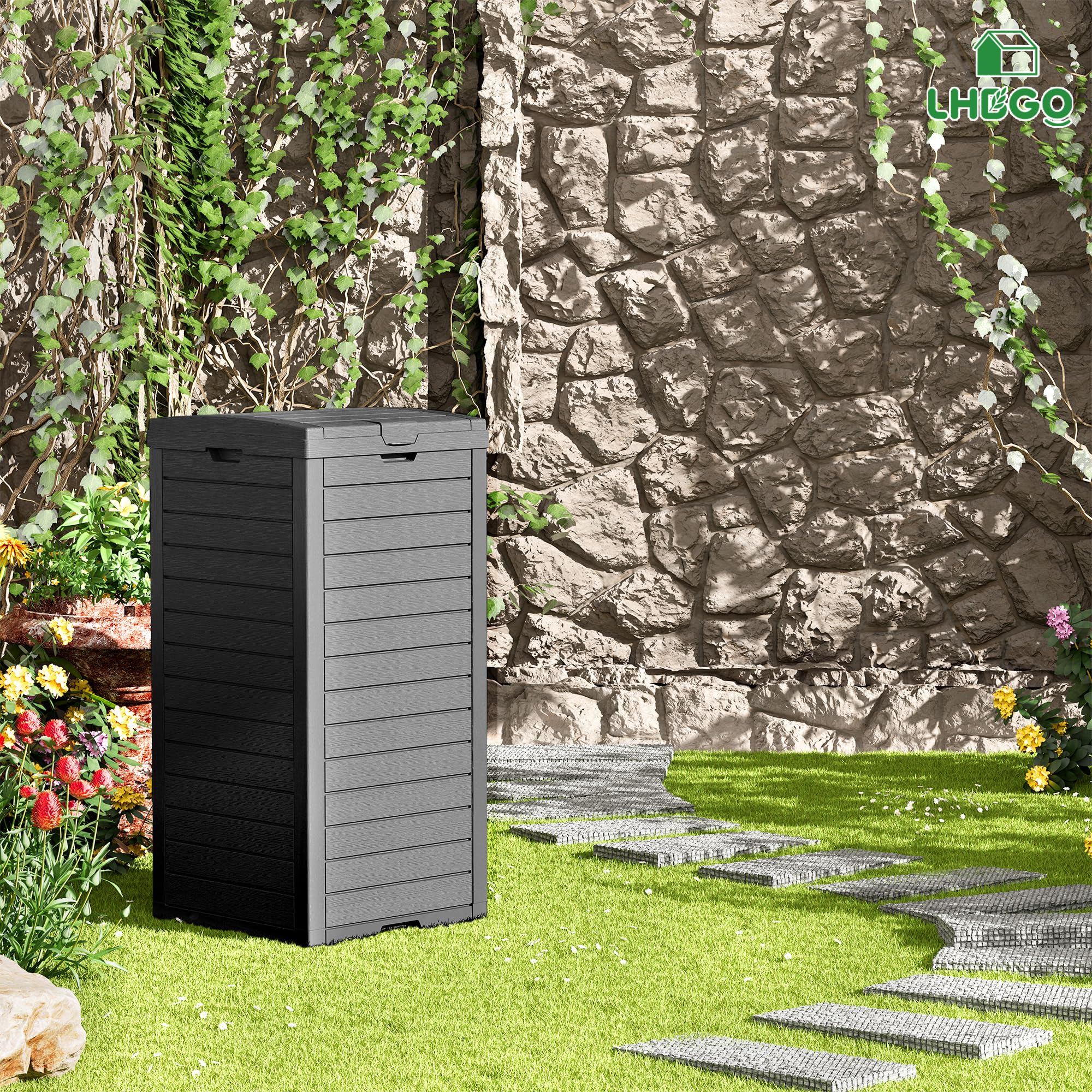 Outdoor Trash Can
