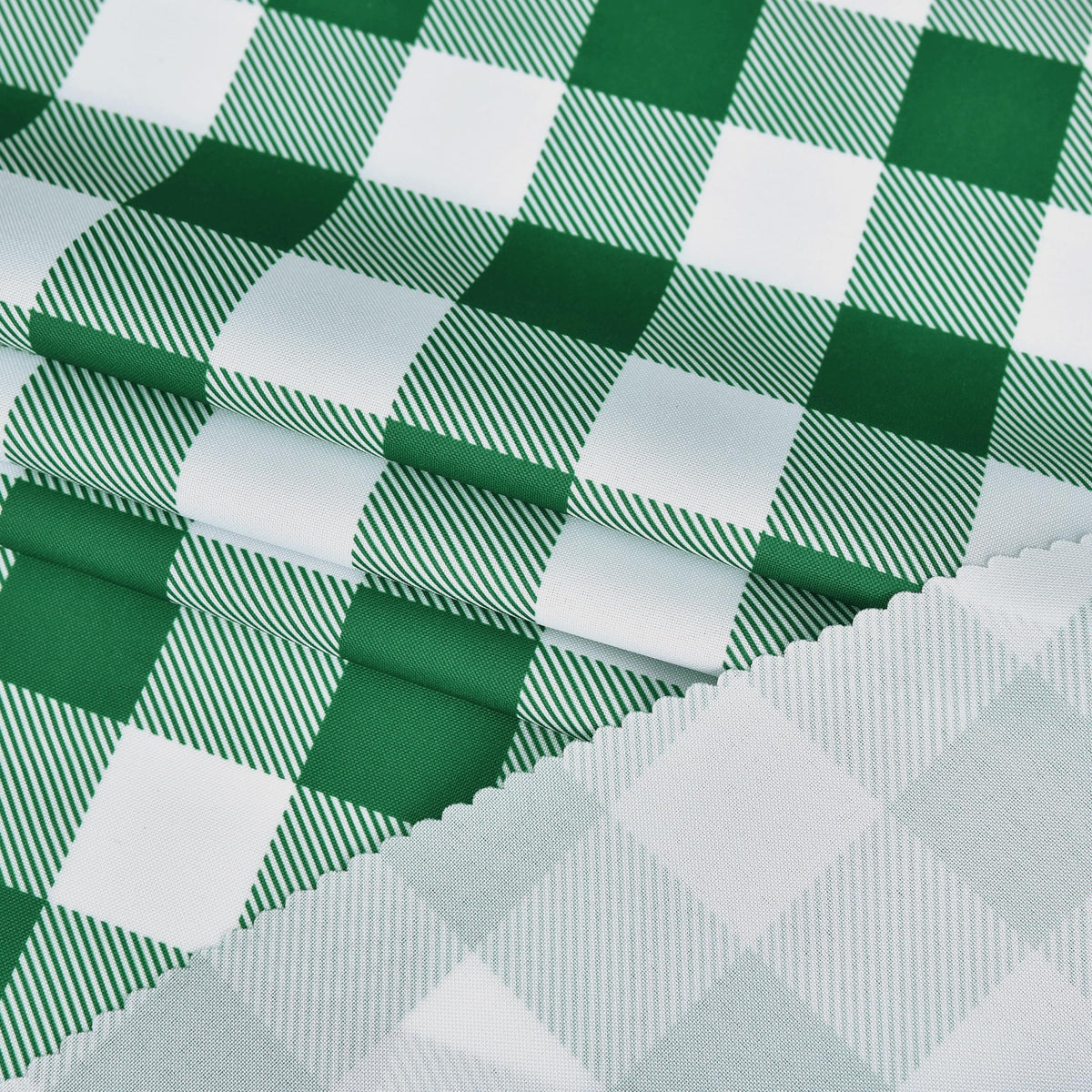 Waterproof Plaid Tablecloth Fabric