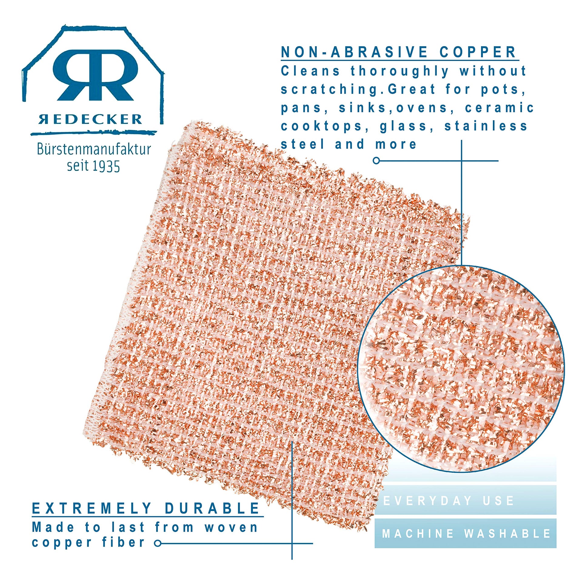 Copper Cleaning Cloth (2 Count)