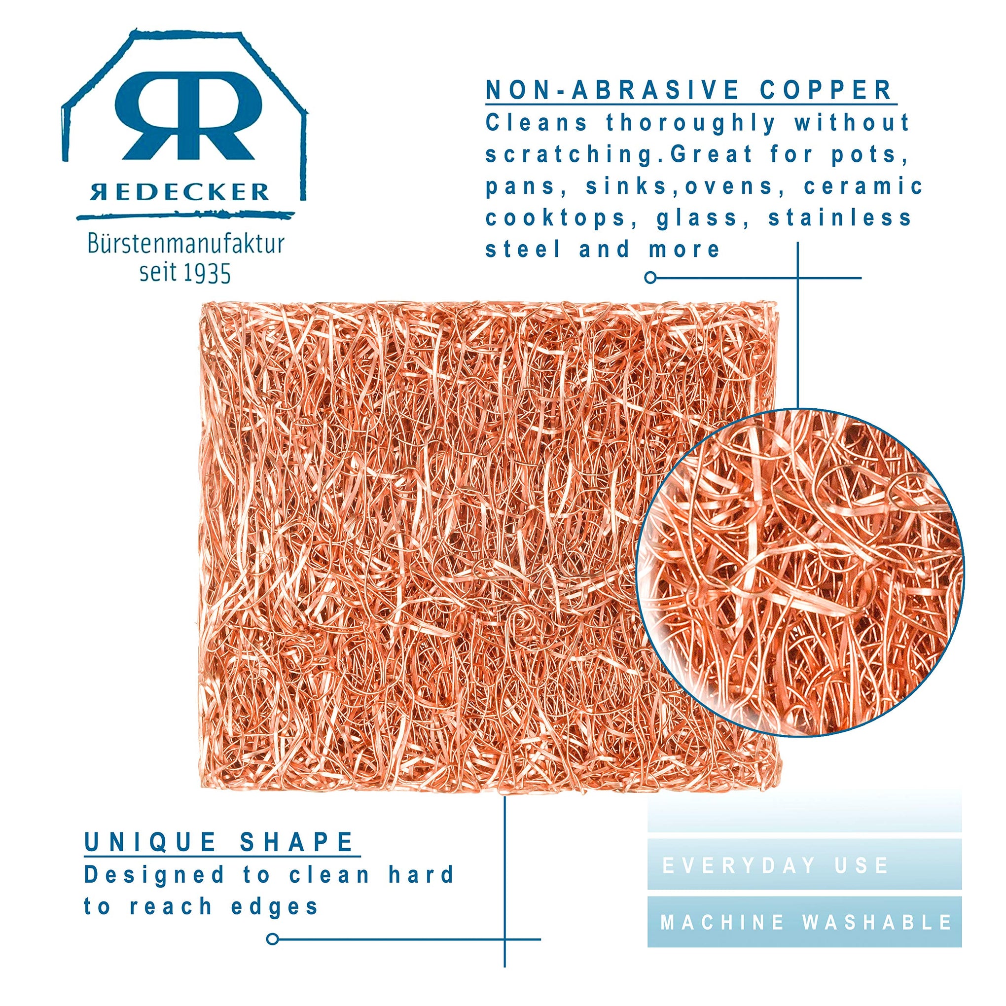 Mini Copper Scrubber Pads