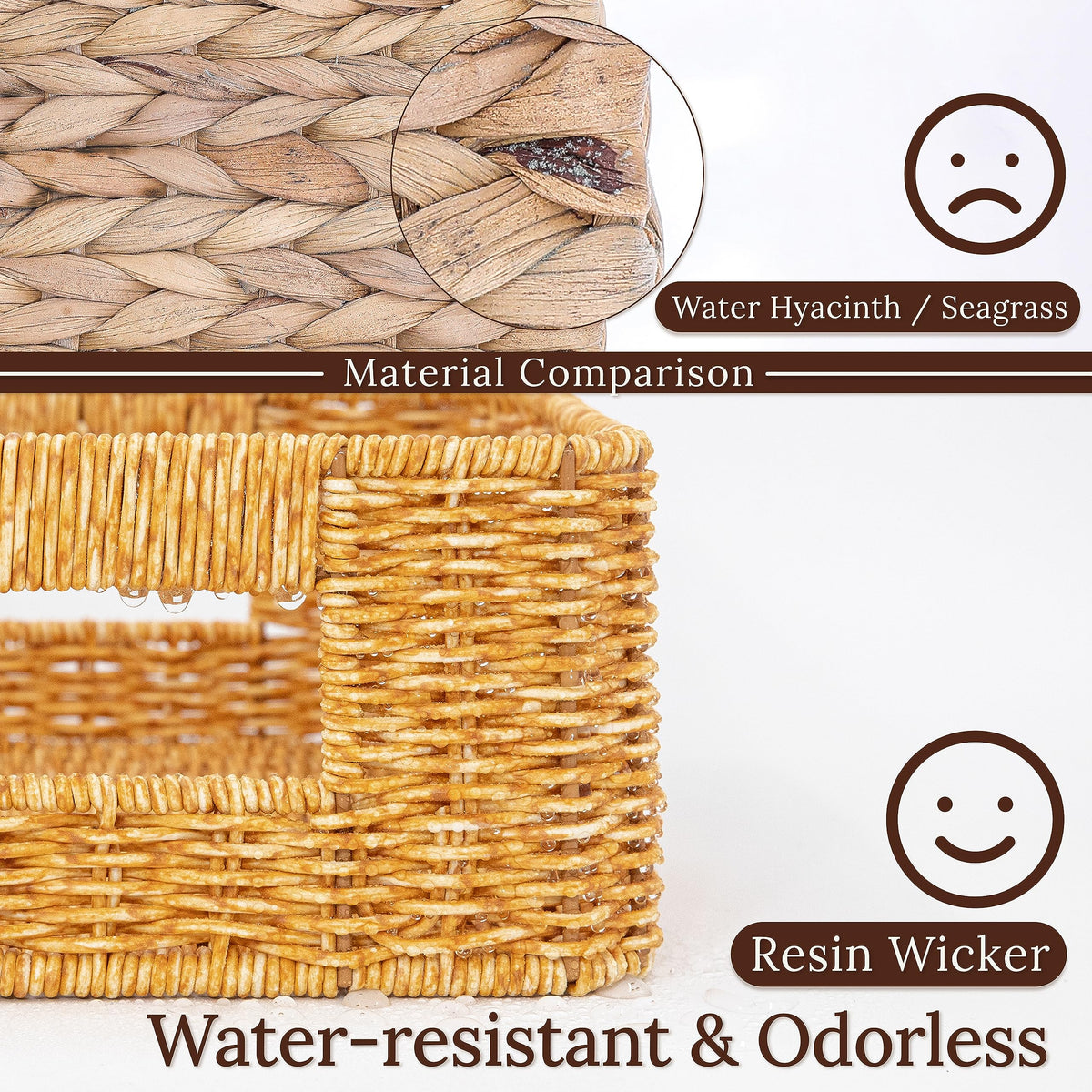 WeeNest Baskets for Storage (3 Count)
