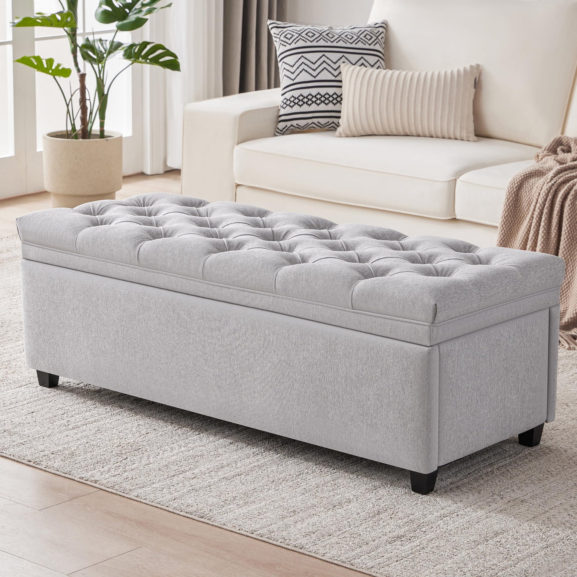 50 Inch Large Storage Ottoman