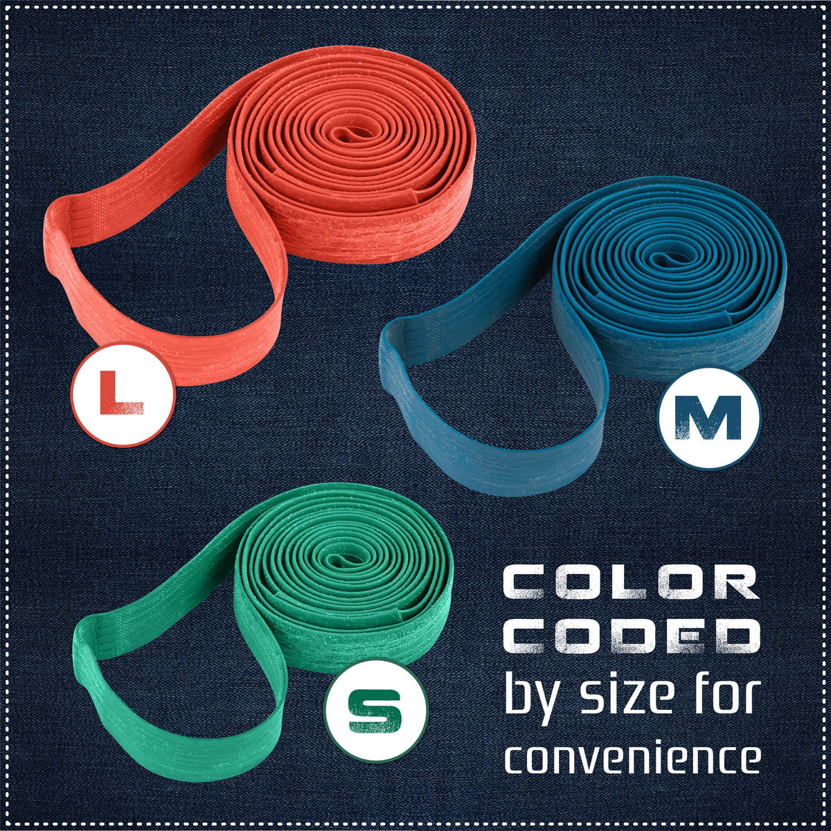 36 Pack Mover Blanket Rubber Bands