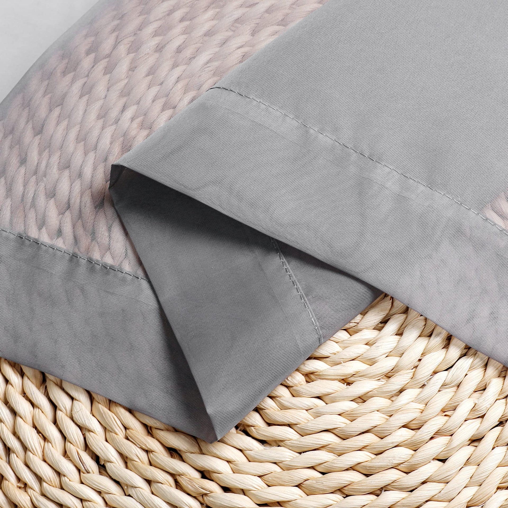 Sheer Valances for Windows 42W x 14L inches 2 Pack