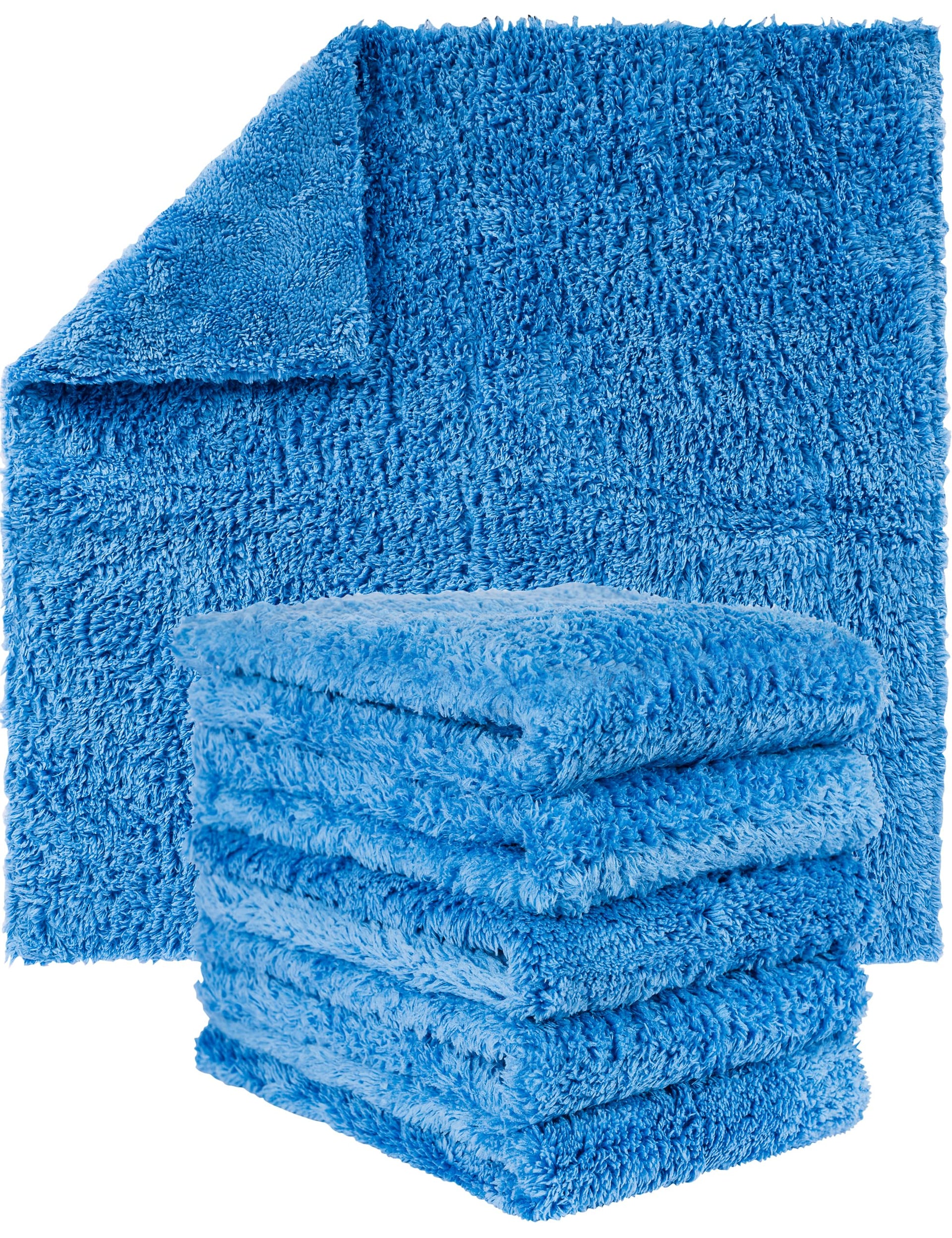Chamois Cloth Microfiber Cleaning Cloth 6 Pack (6 Count)
