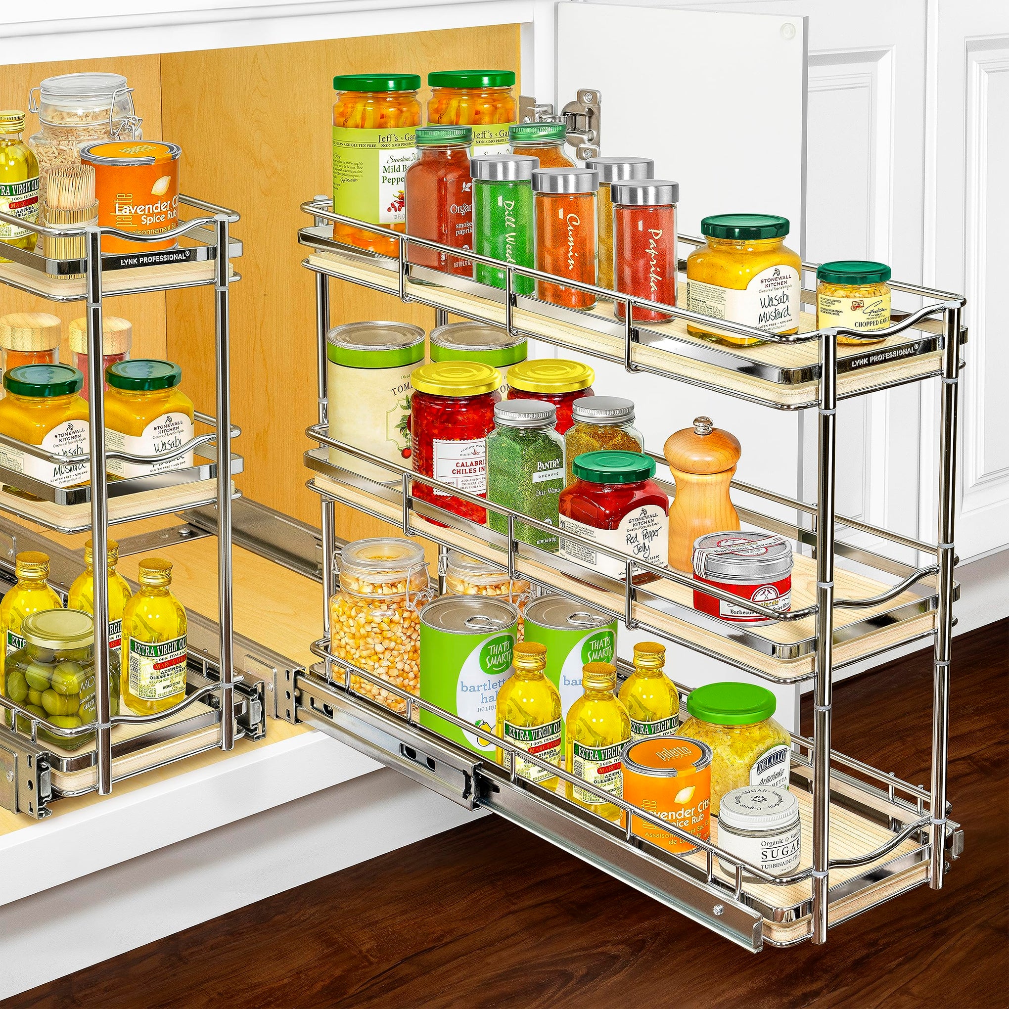 LYNK Élite 3 Tier Spice Rack Organizer Cabinet