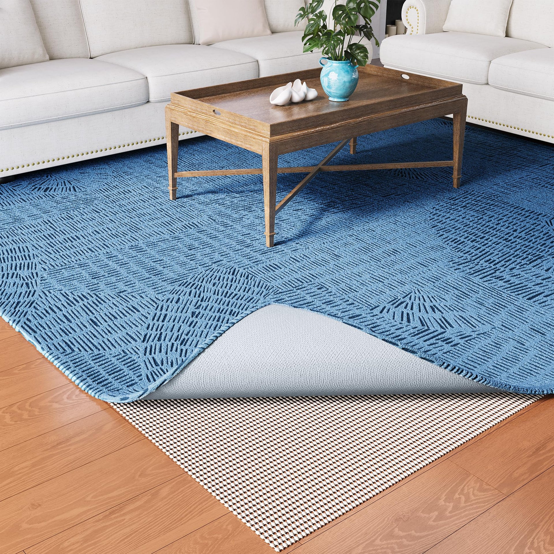 Non Slip Rug Pad Gripper 6x9 Feet (54 Sq Ft)