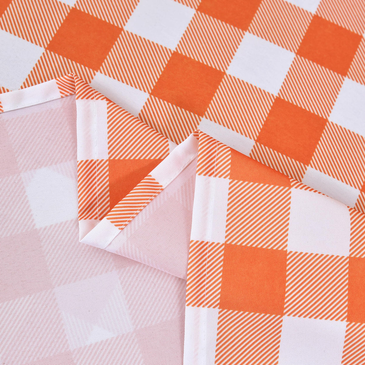 Waterproof Plaid Tablecloth Fabric