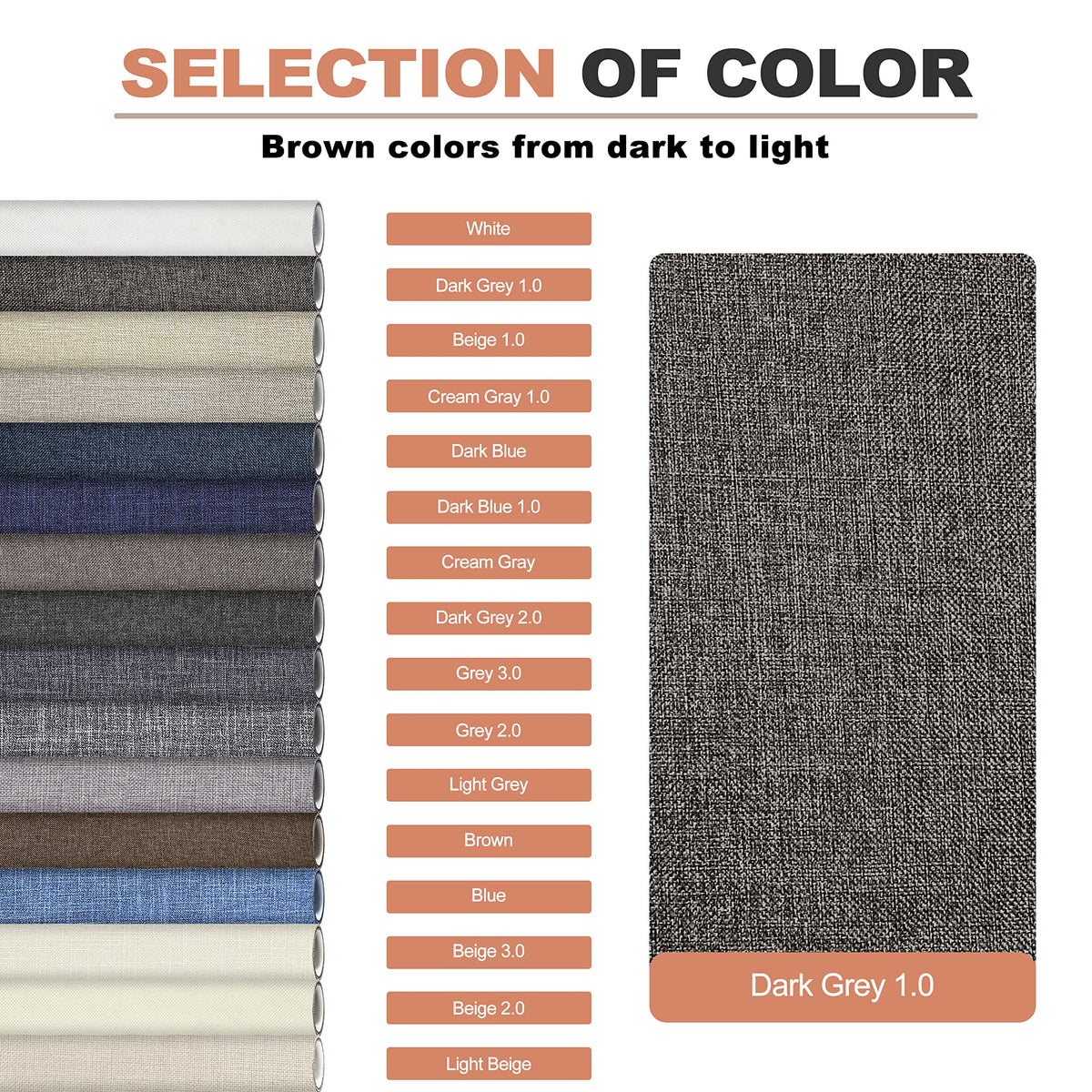 Coarse Linen Repair Patches