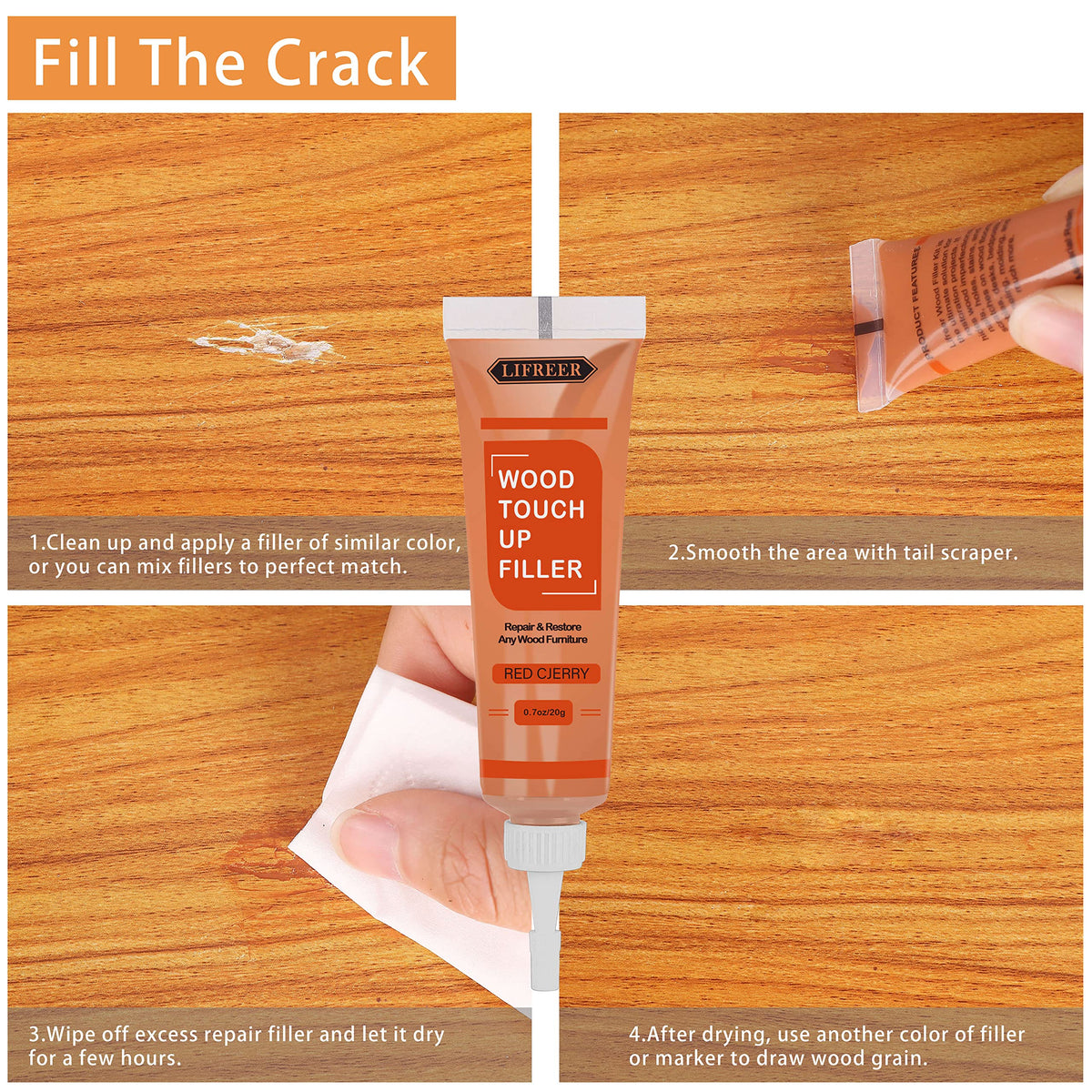 Wood Furniture Repair Kit (40 Count)