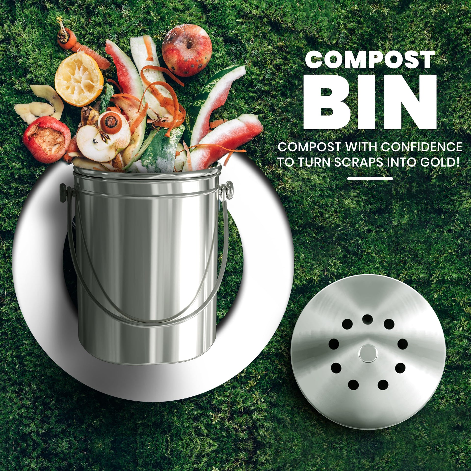 Countertop Compost Bin 1 Gallon