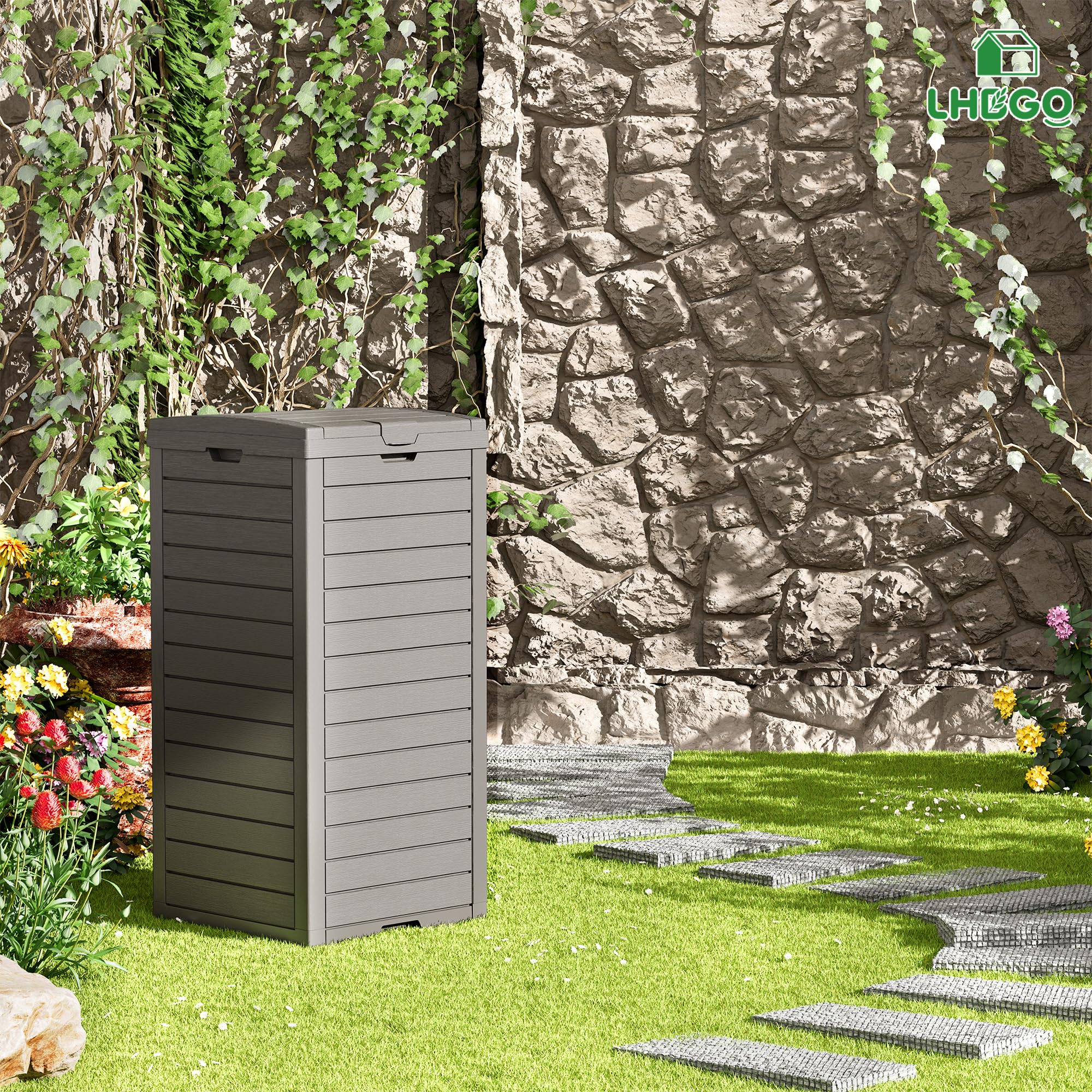 Outdoor Trash Can