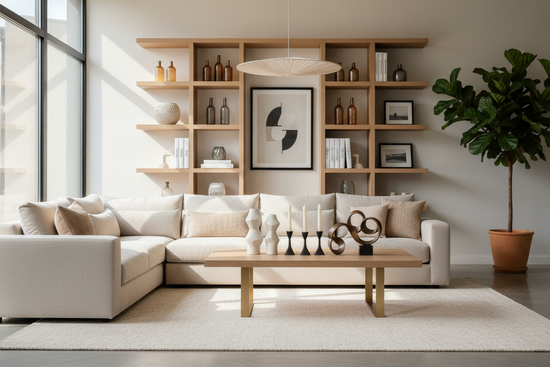 I absolutely love the decorative accents I purchased! They added a modern touch to my living room and everyone keeps asking where I got them. Highly recommend!